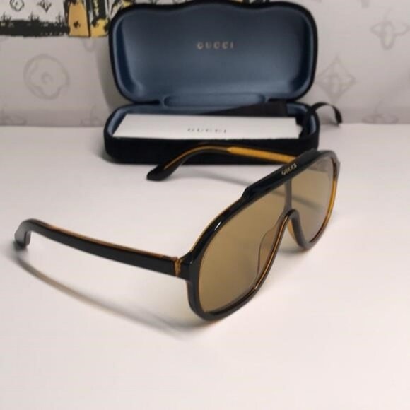 New Authentic Gucci GG1038s 003 Sunglasses – Luxury Designer Shades - Picture 12 of 13